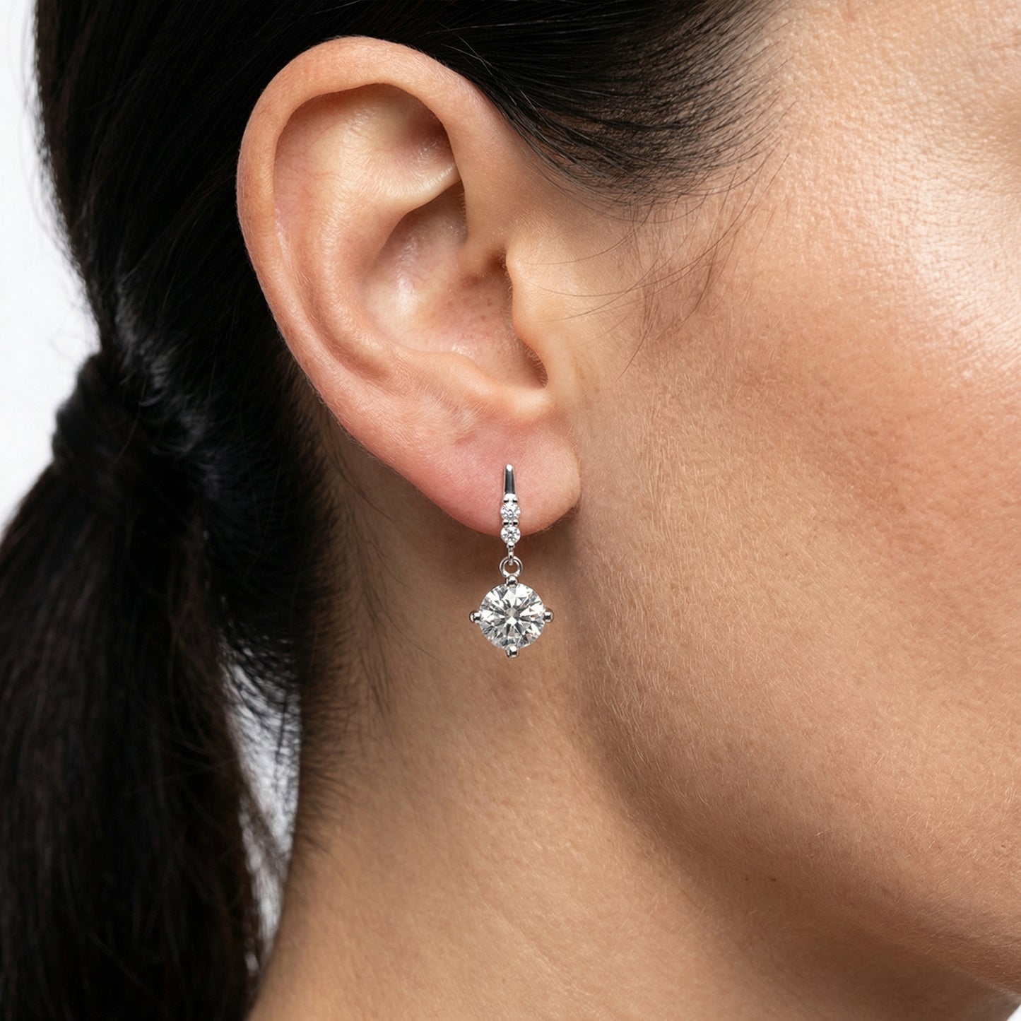 Sound Silver Earring