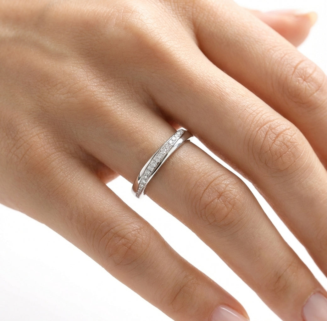 Lingua Silver Ring