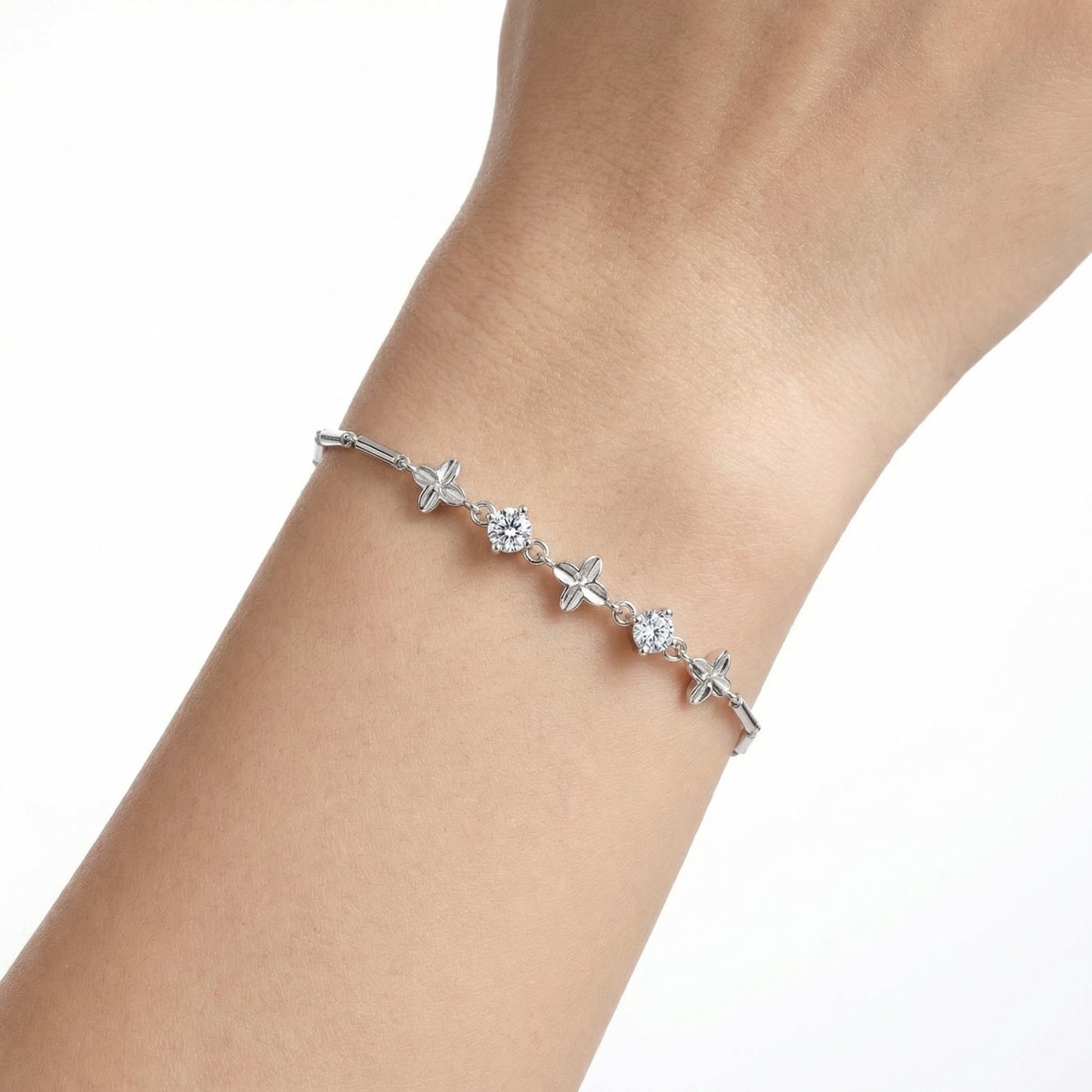 Radiance Silver Bracelet