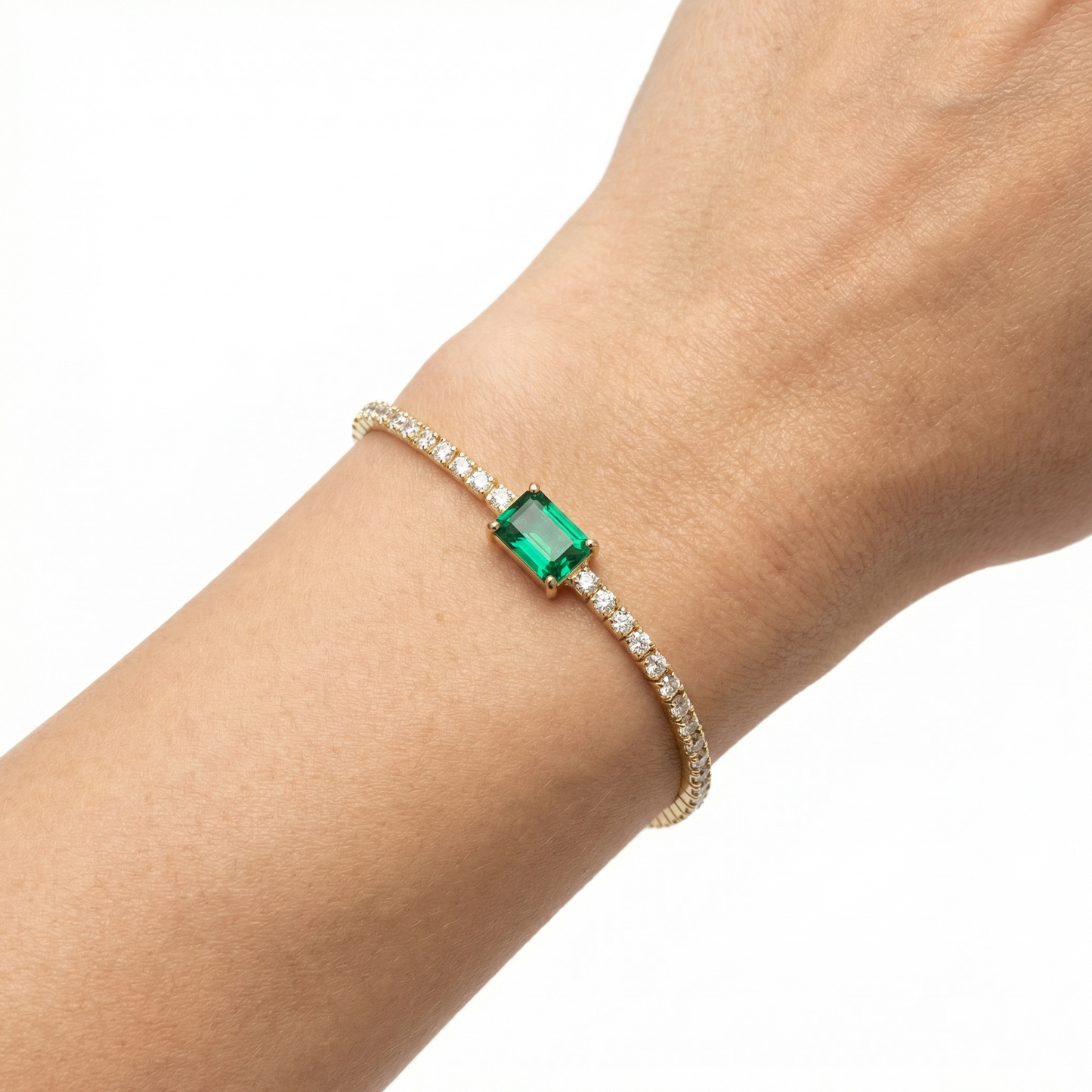 Bracelet Cubic en argent