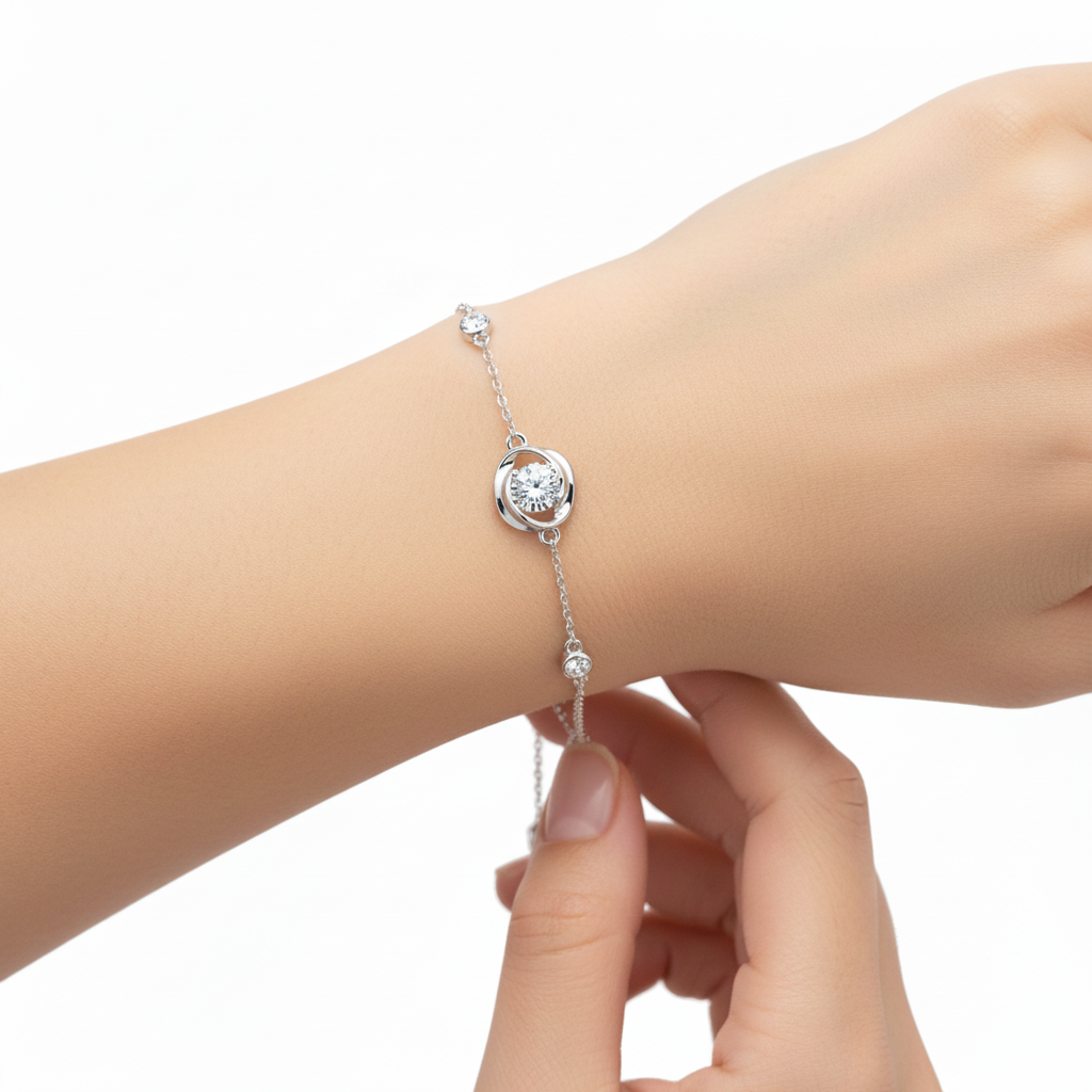 Bracelet Lily en argent