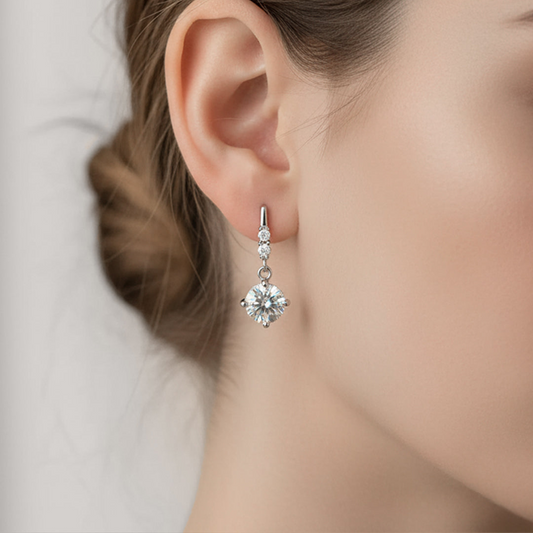 Sound Silver Earring