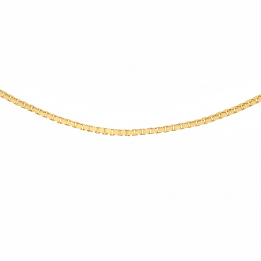 Shine Silver Box Chain