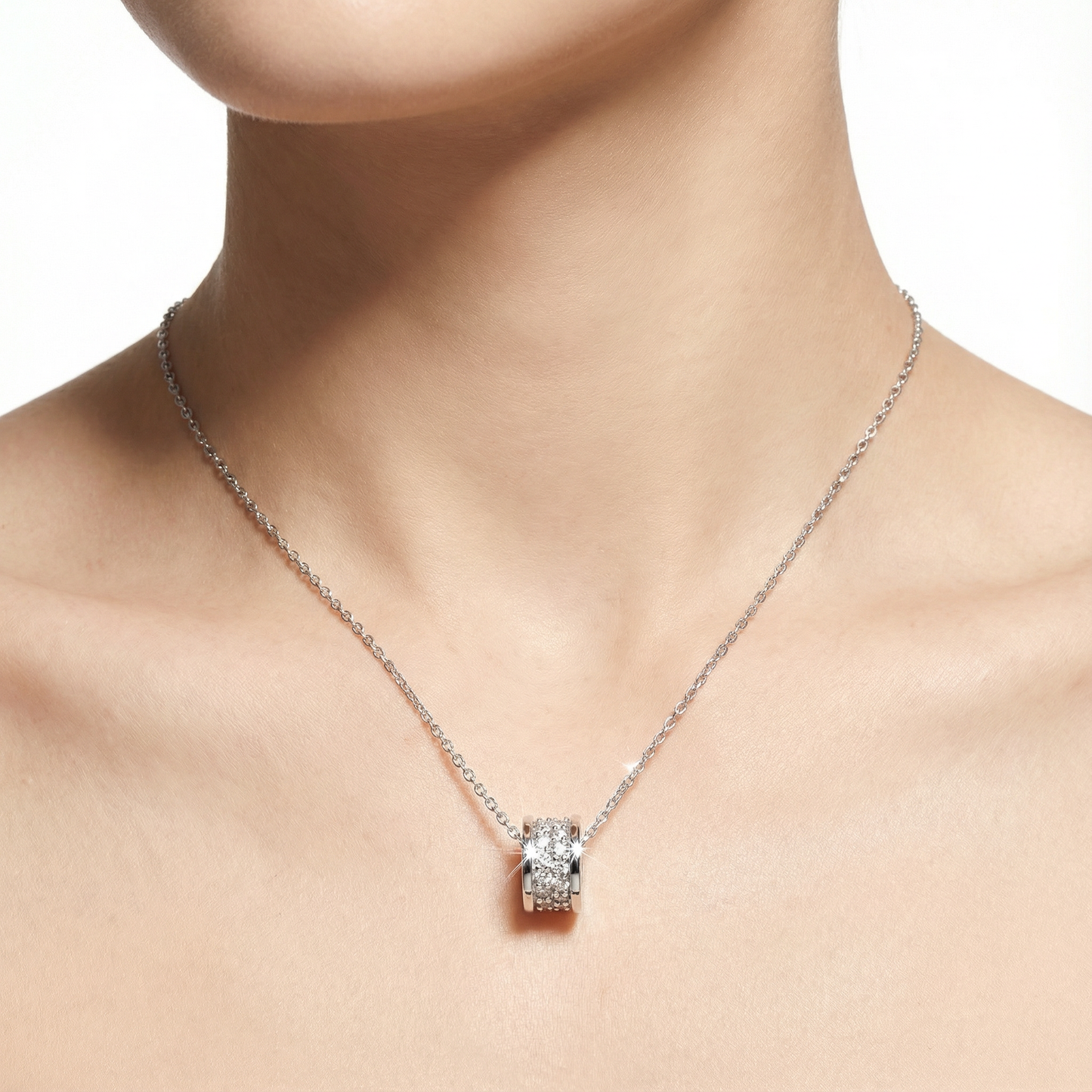 Plush Silver Necklace