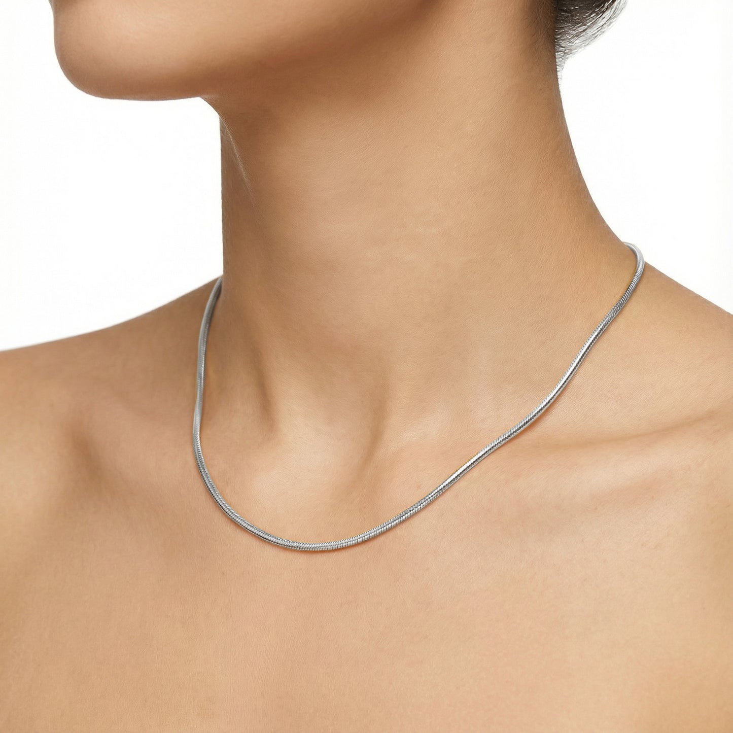 Verse Silver Necklace