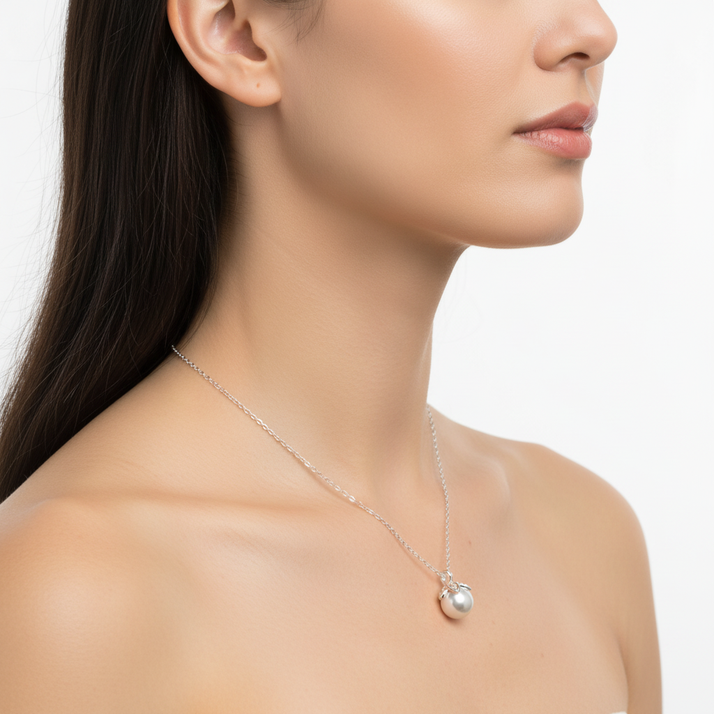 Emberly Silver Necklace