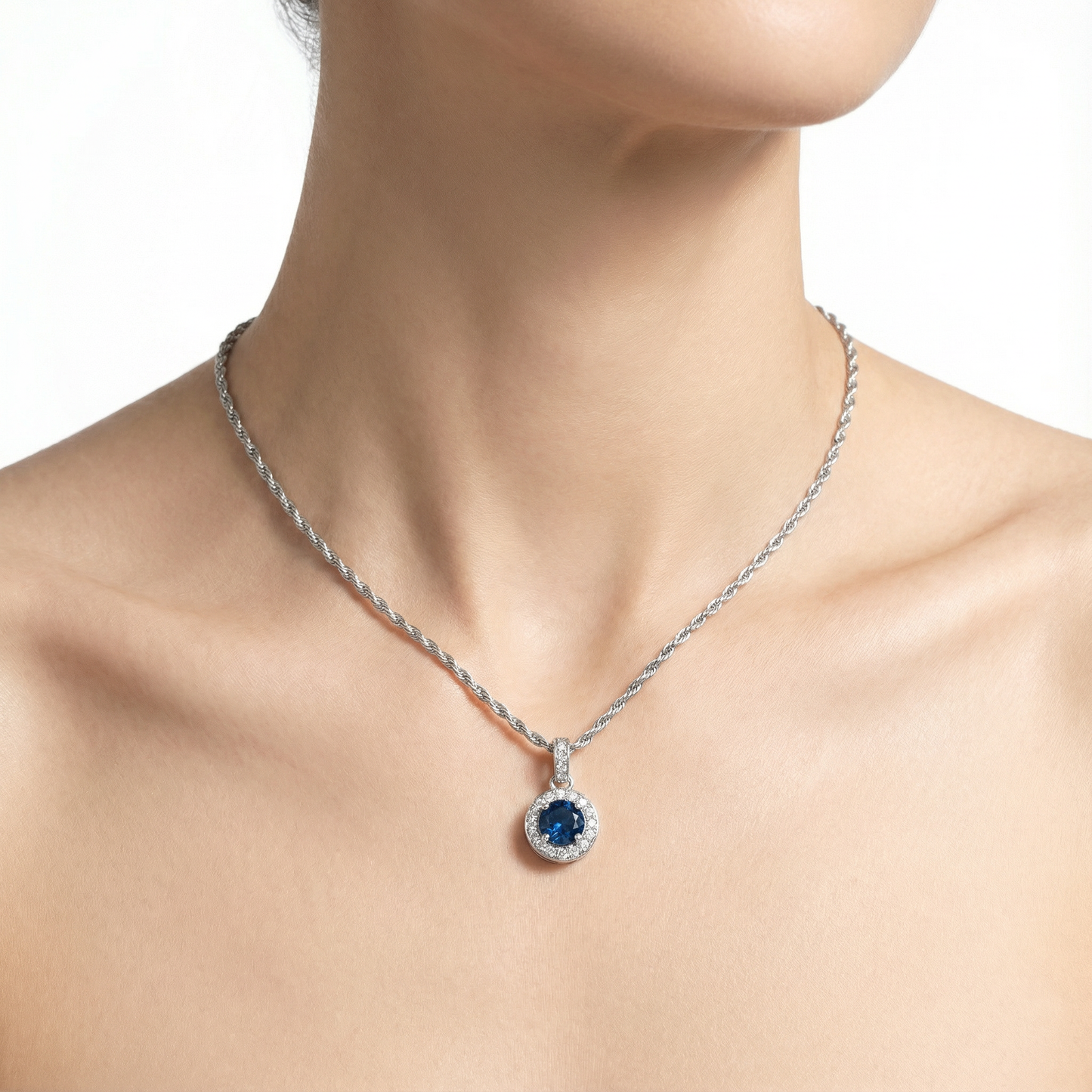 Aura Silver Necklace