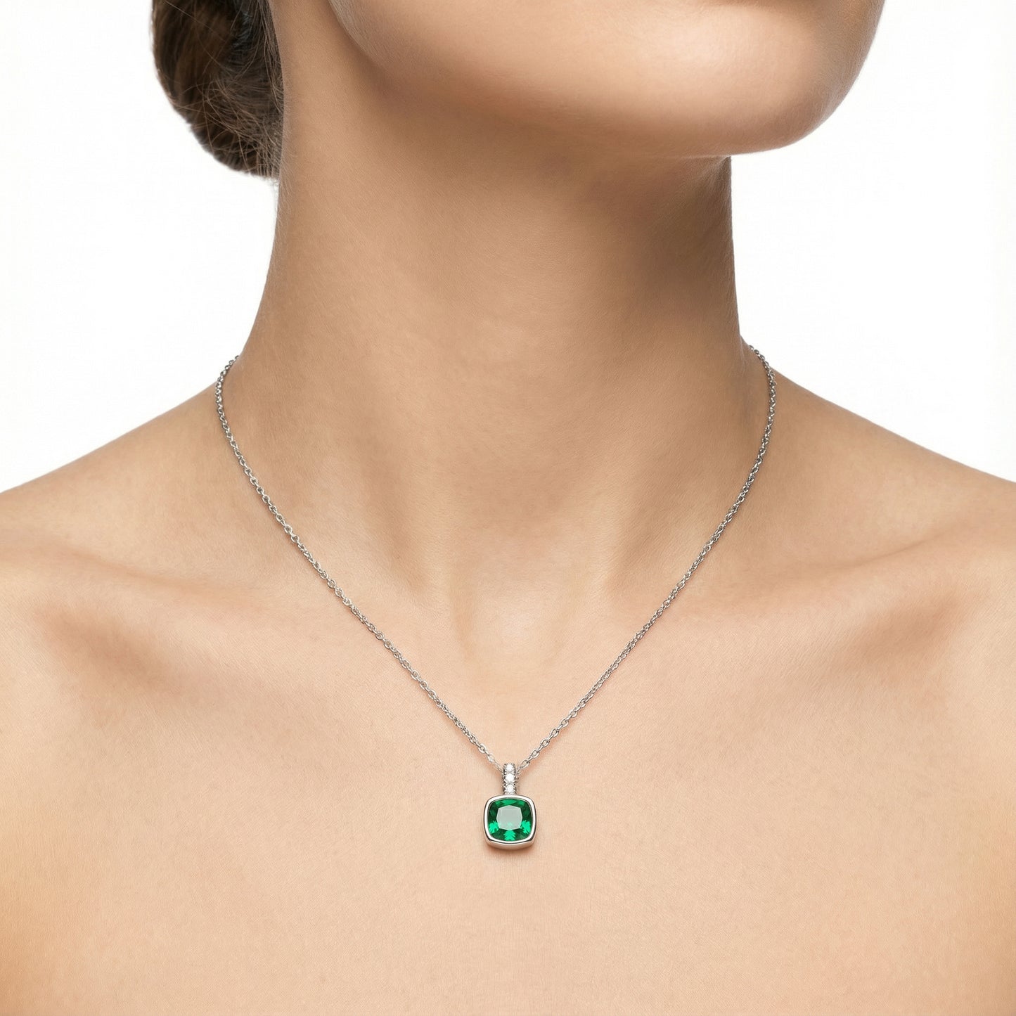 Smooth Silver Necklace