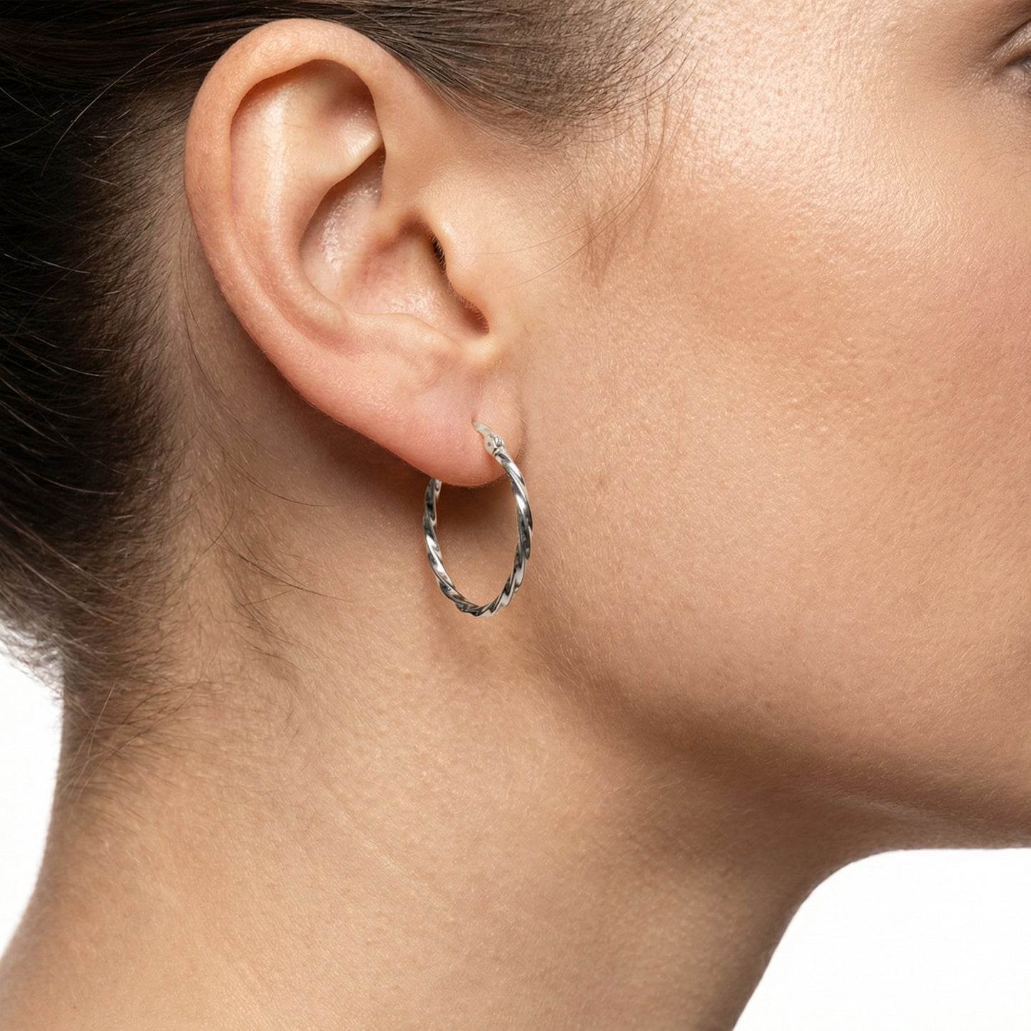 Boucles d'oreilles Chord en argent