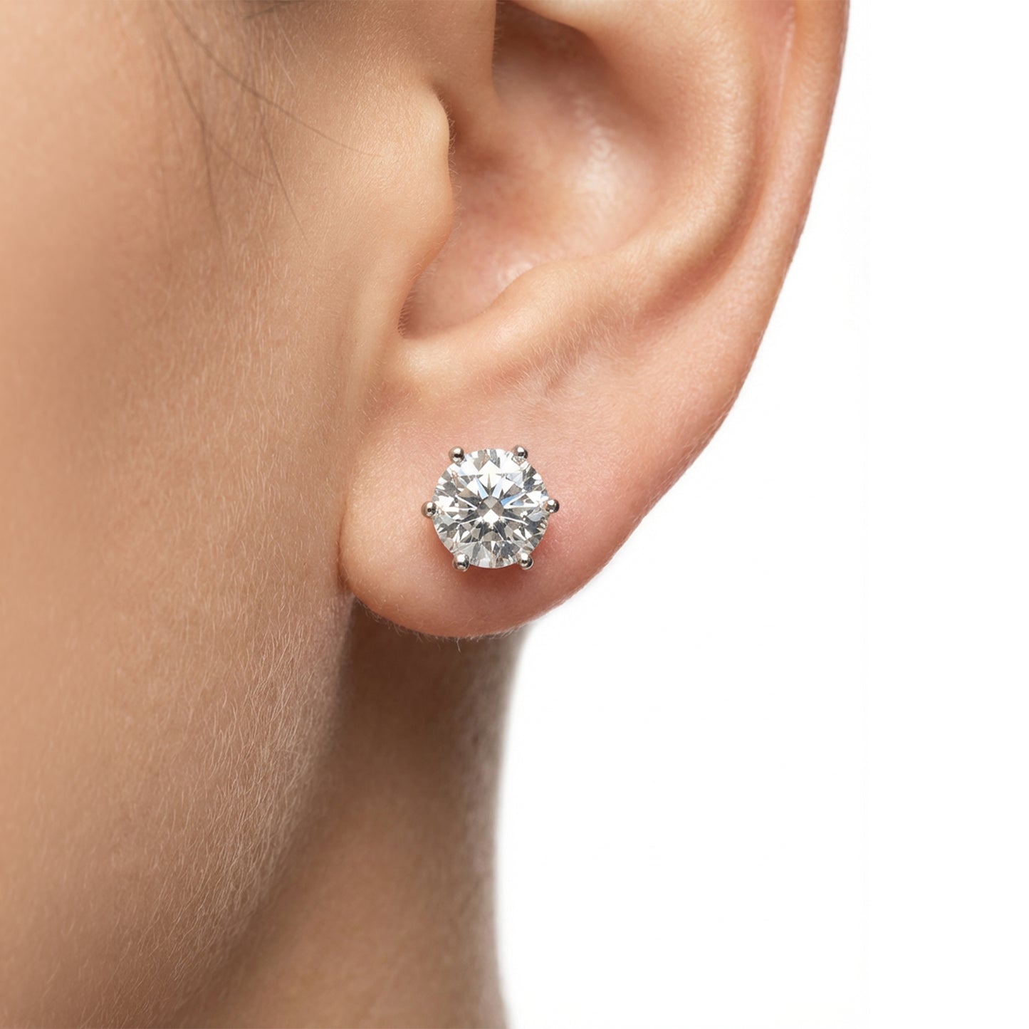 Touch Silver Earring