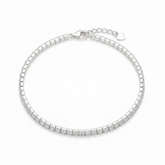 Vibrant Silver Bracelet