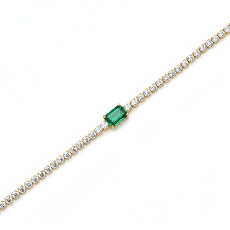 Bracelet Cubic en argent