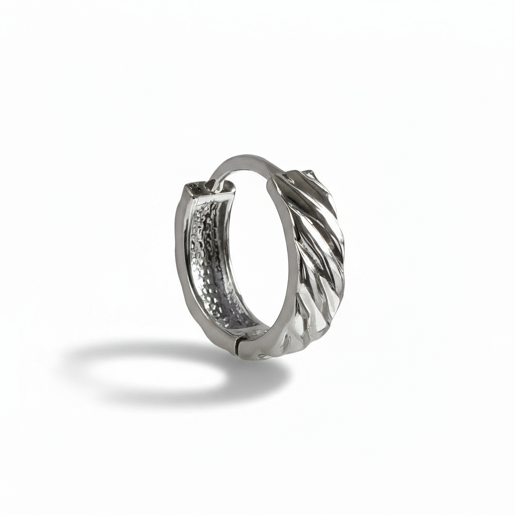 Petal Silver Earring