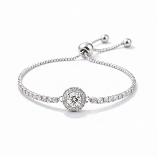 Plat Silver Bracelet