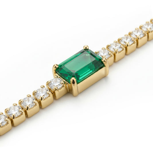 Cubic Silver Bracelet