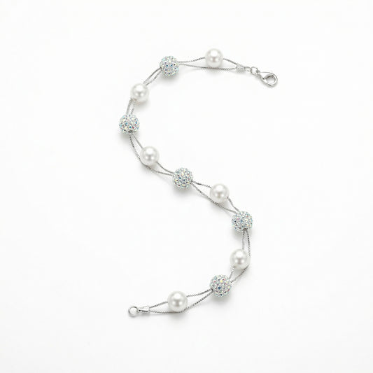 Gleam Silver Bracelet