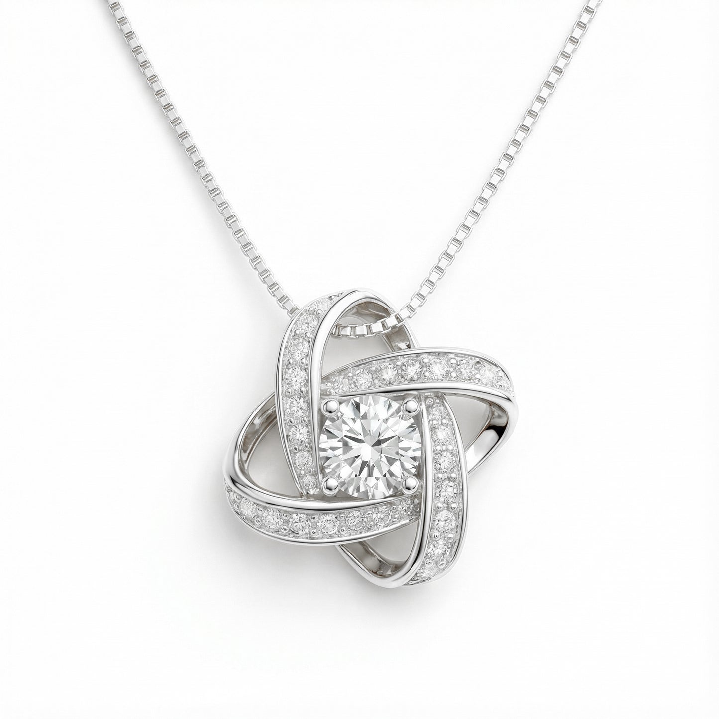 Charm Silver Necklace