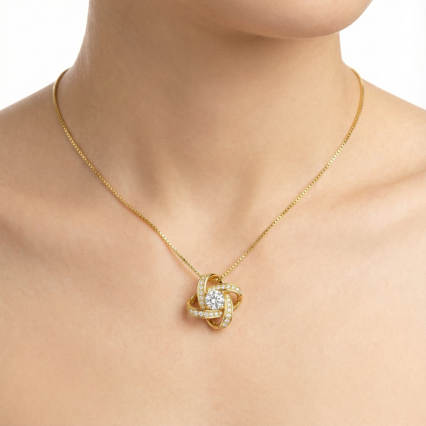 Charm Silver Necklace