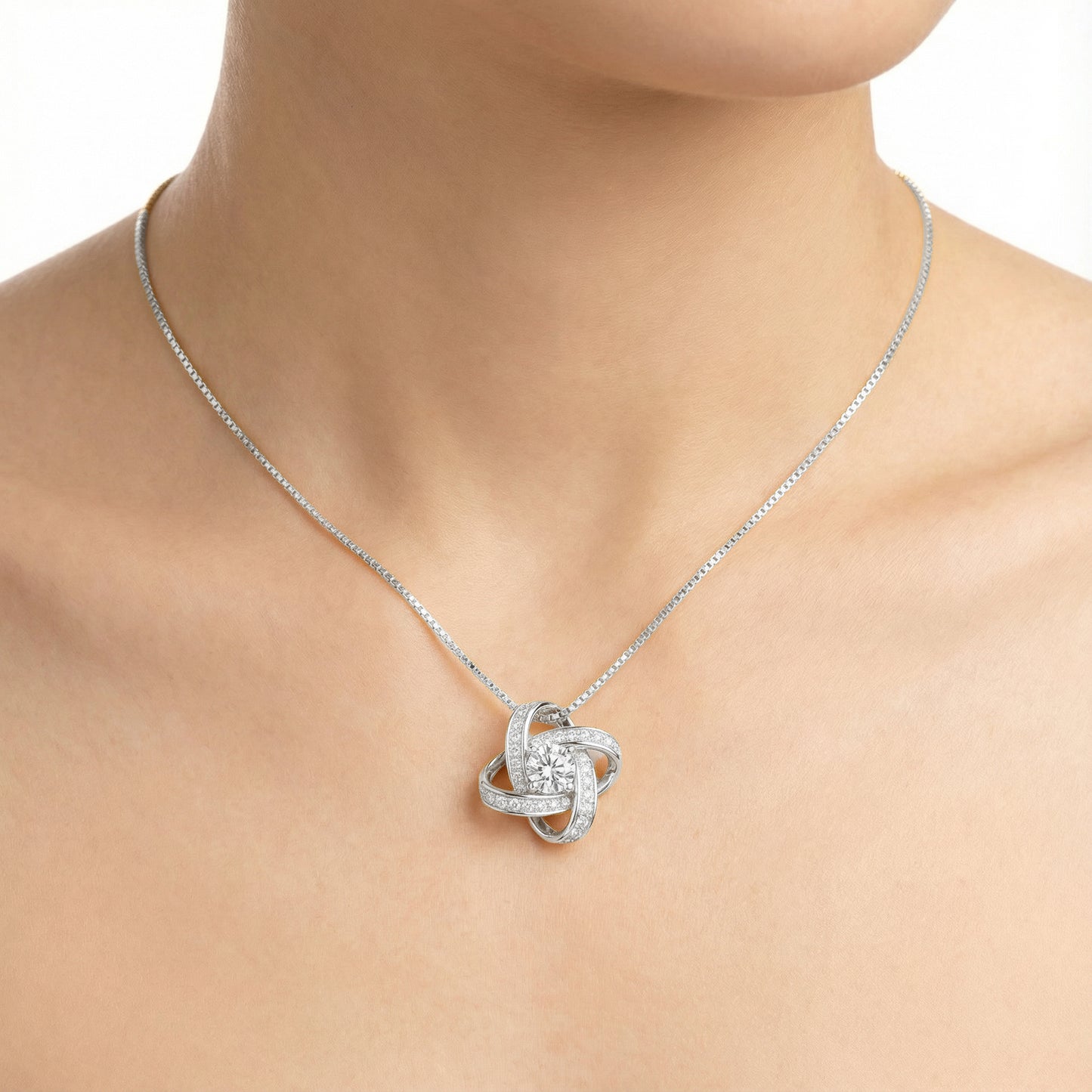 Charm Silver Necklace