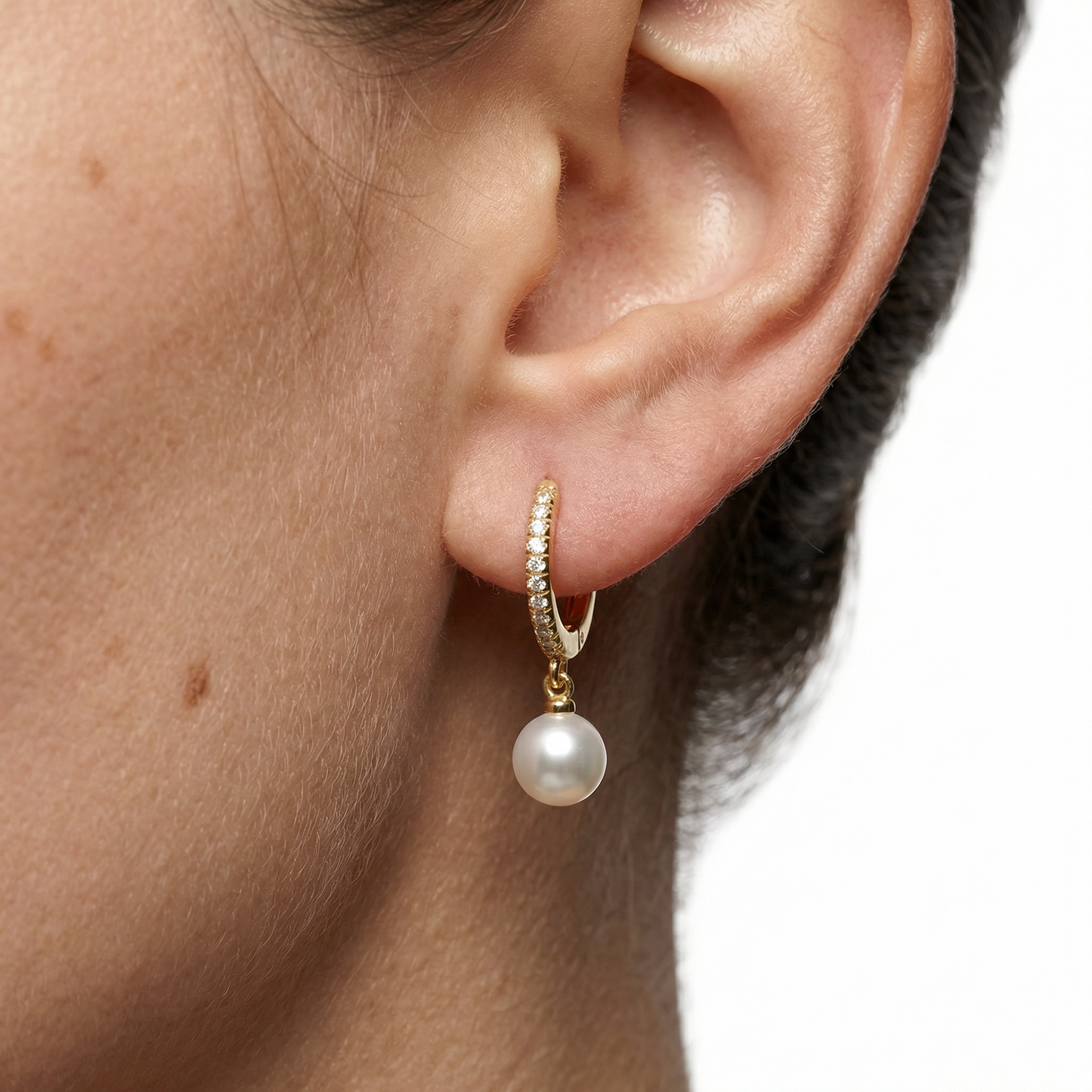 Boucles d'oreilles Mist en argent