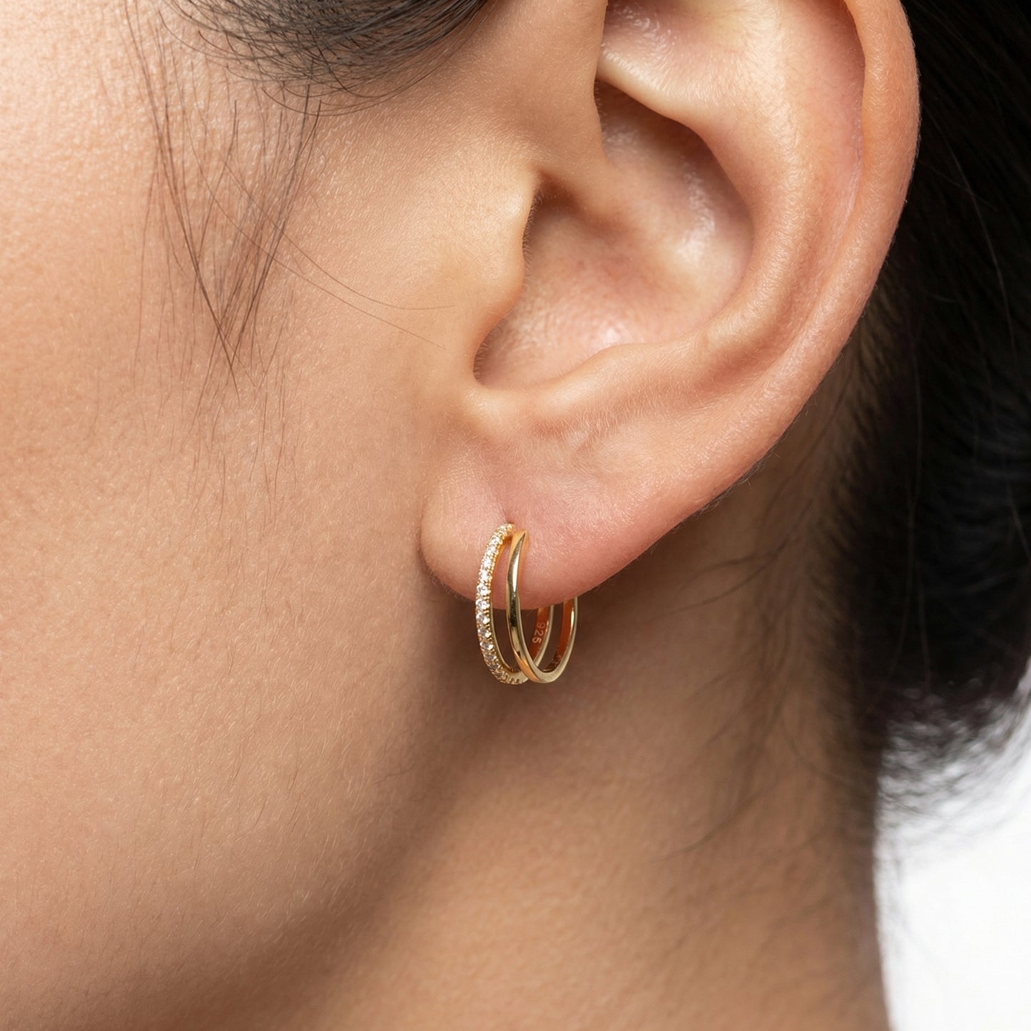 Boucles d'oreilles Pulse en argent