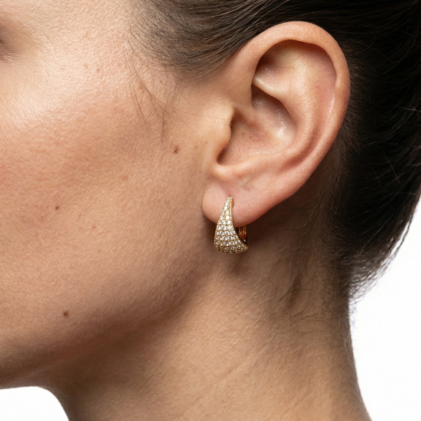 Boucles d'oreilles Hum en argent