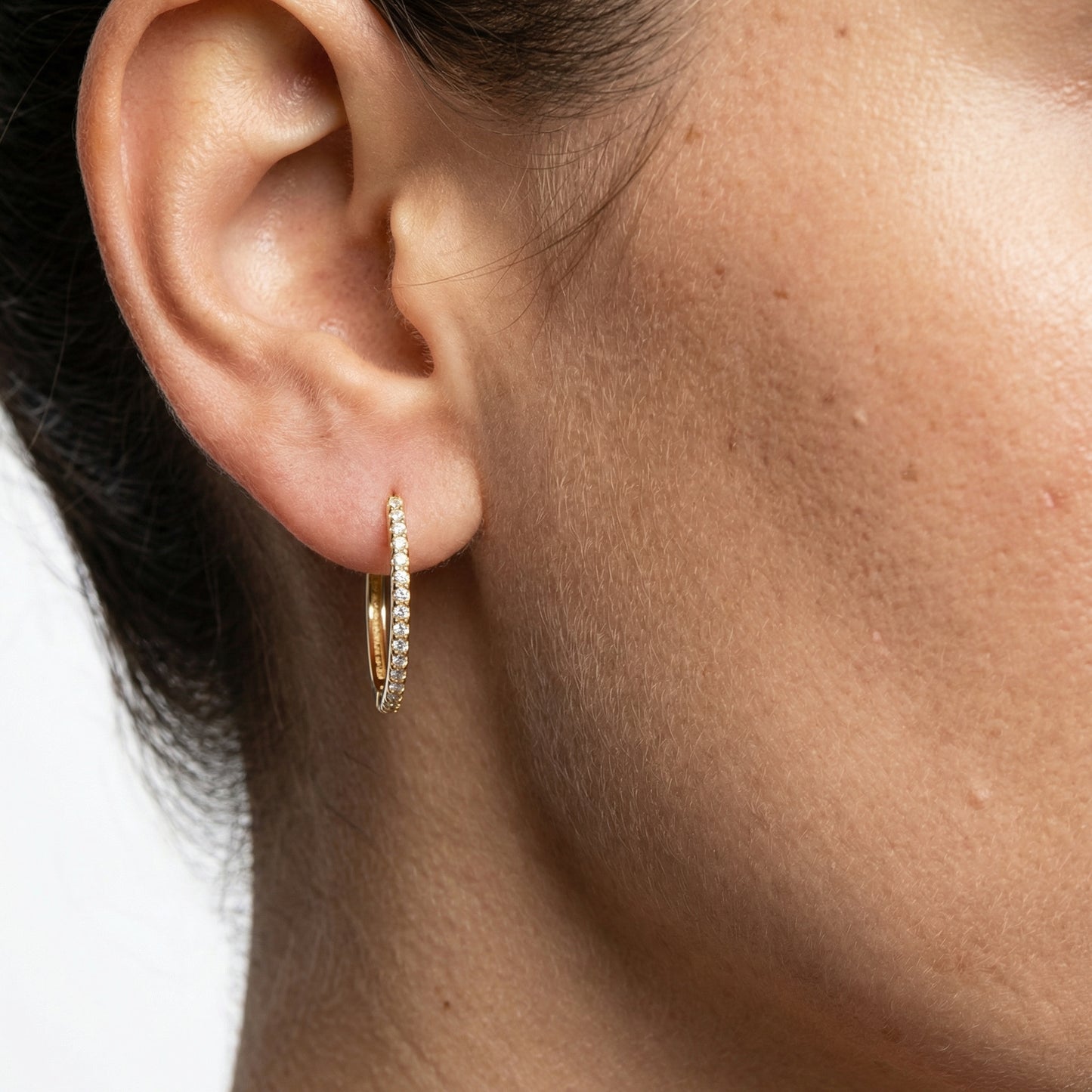 Boucles d'oreilles Geo en argent