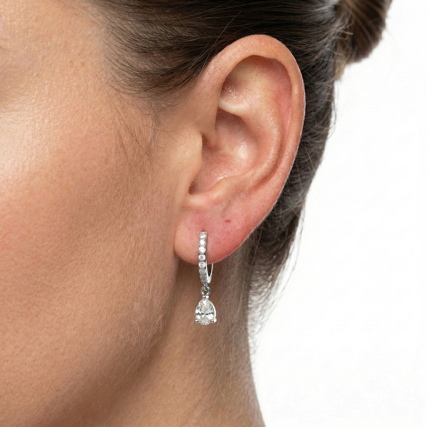 Boucles d'oreilles Drift en argent
