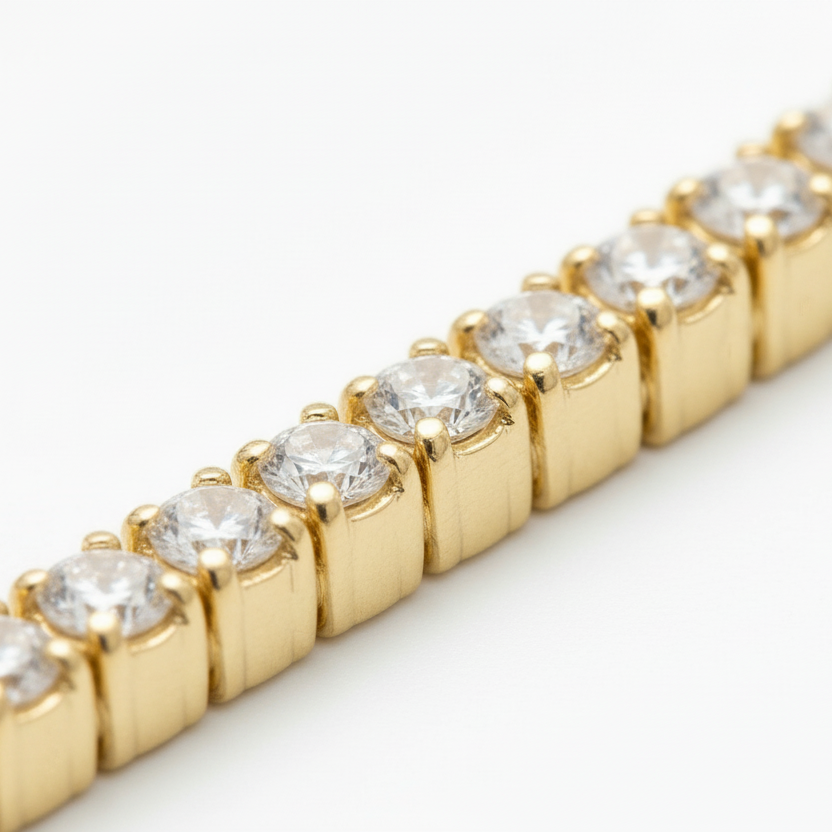 Bracelet Cubic en argent