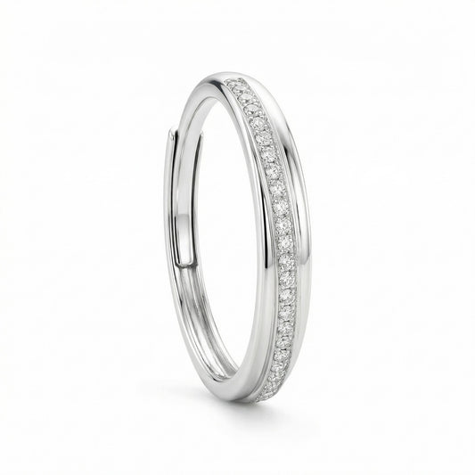 Lingua Silver Ring