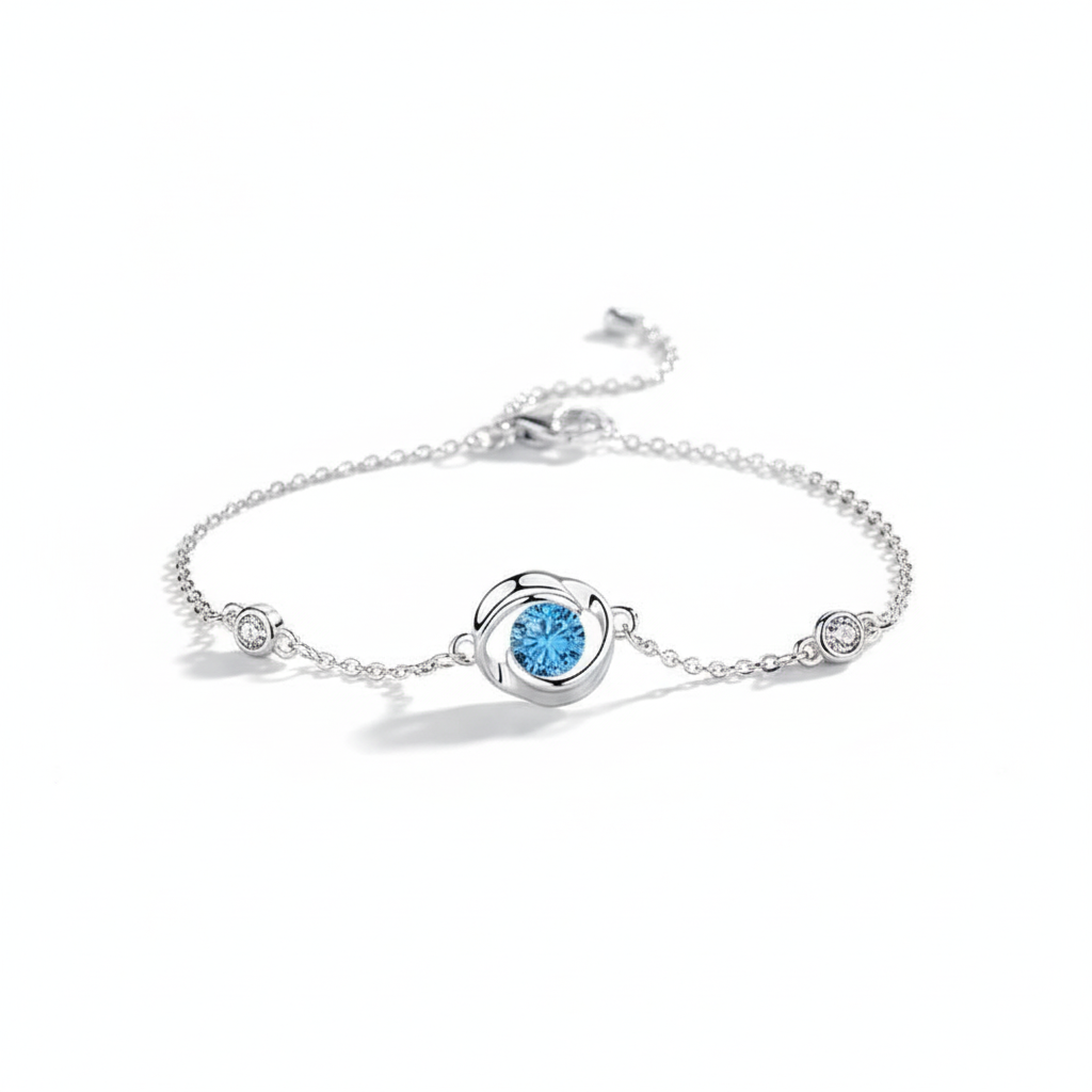 Lily Silver Bracelet