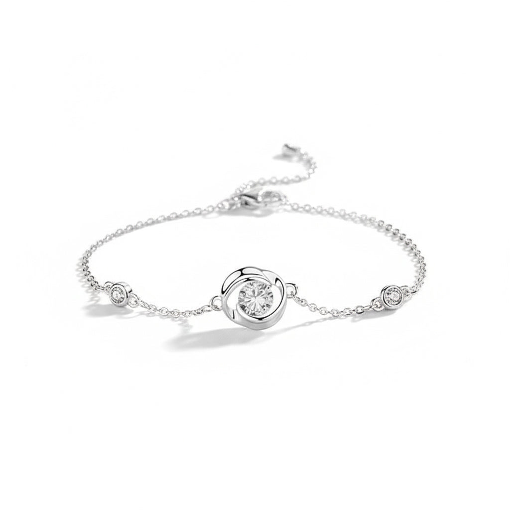 Lily Silver Bracelet