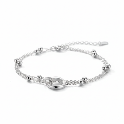 Satin Silver Bracelet