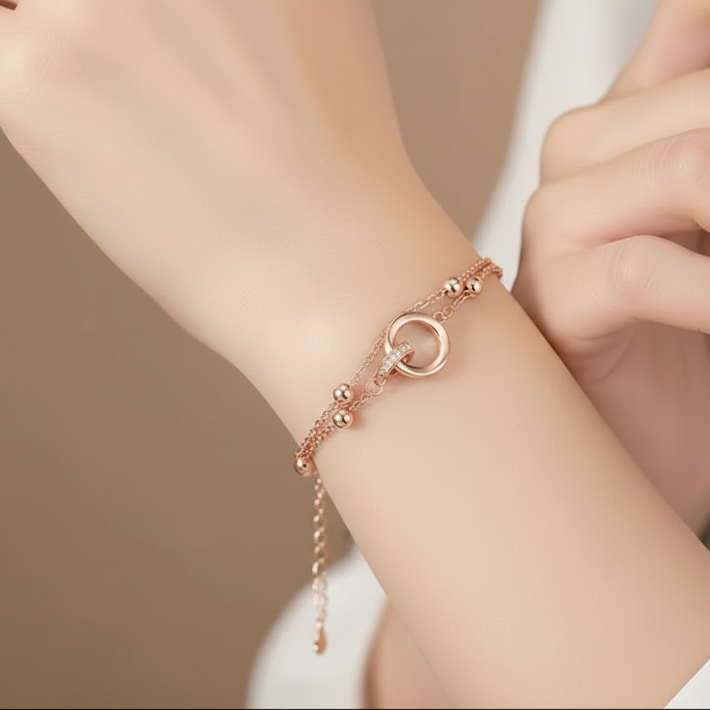 Satin Silver Bracelet