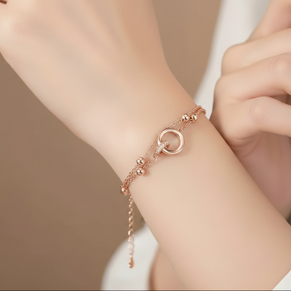 Satin Silver Bracelet