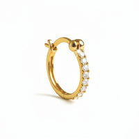 Feather Silver Earring