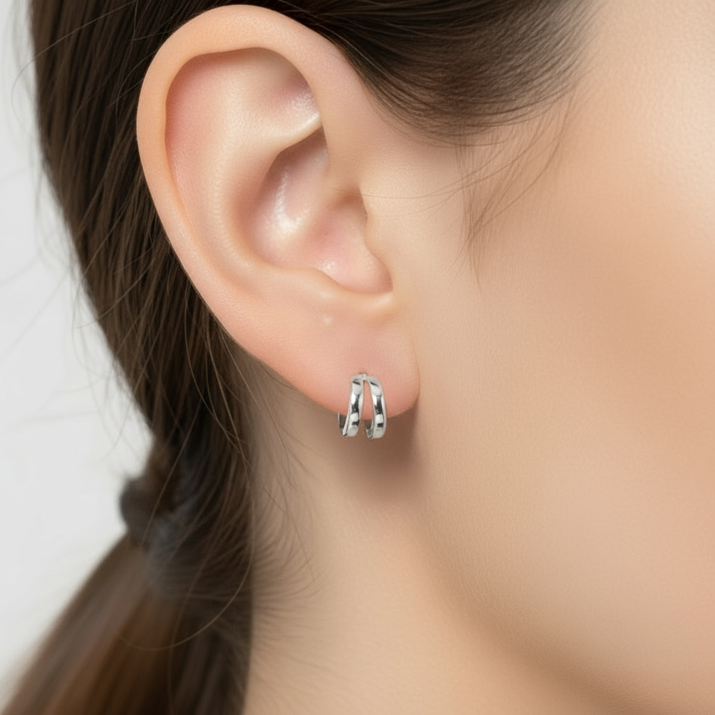 Aria Silver Earring