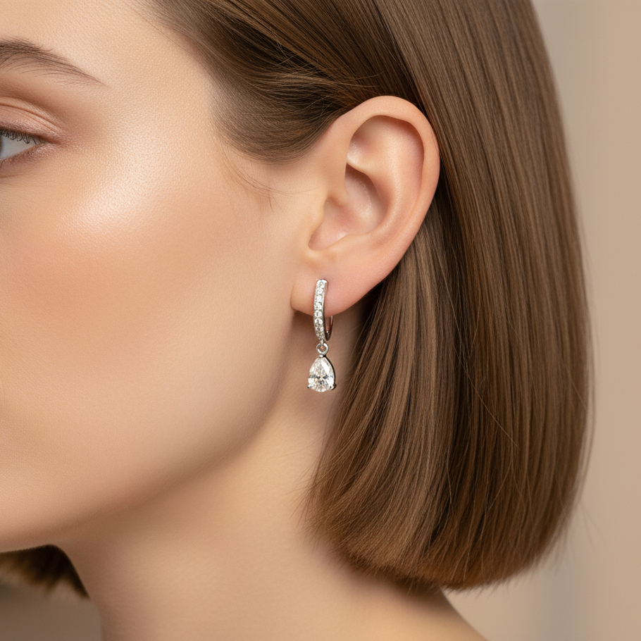 Drift Silver Earring