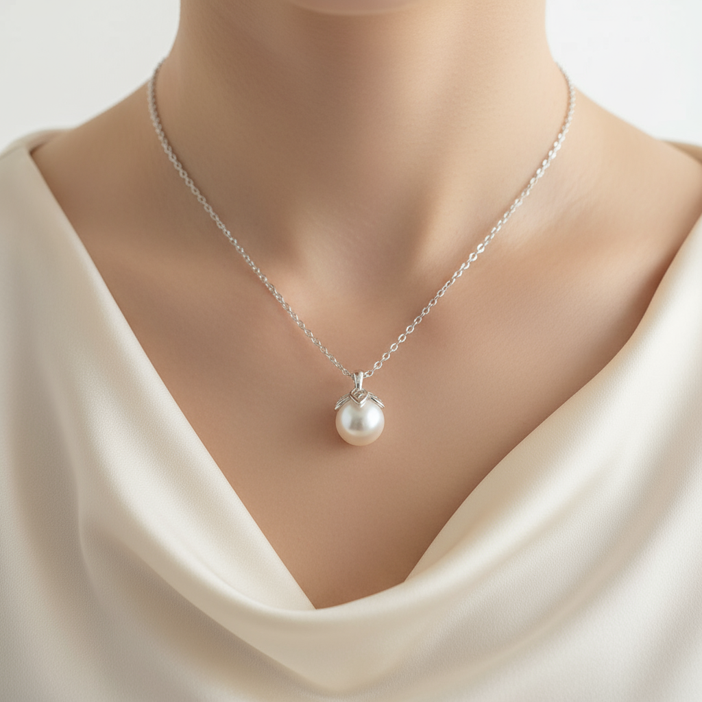 Emberly Silver Necklace