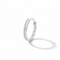 Lingua Silver Ring