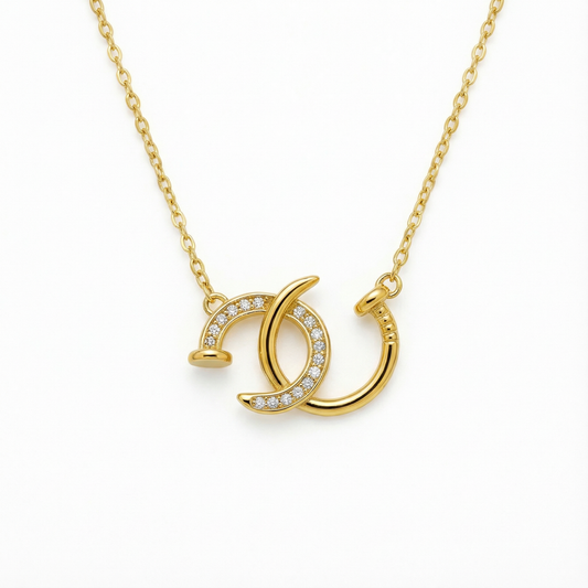 Collier Rose en argent 