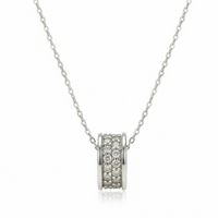 Plush Silver Necklace
