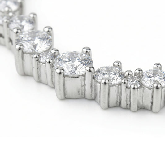 Shade Silver Necklace