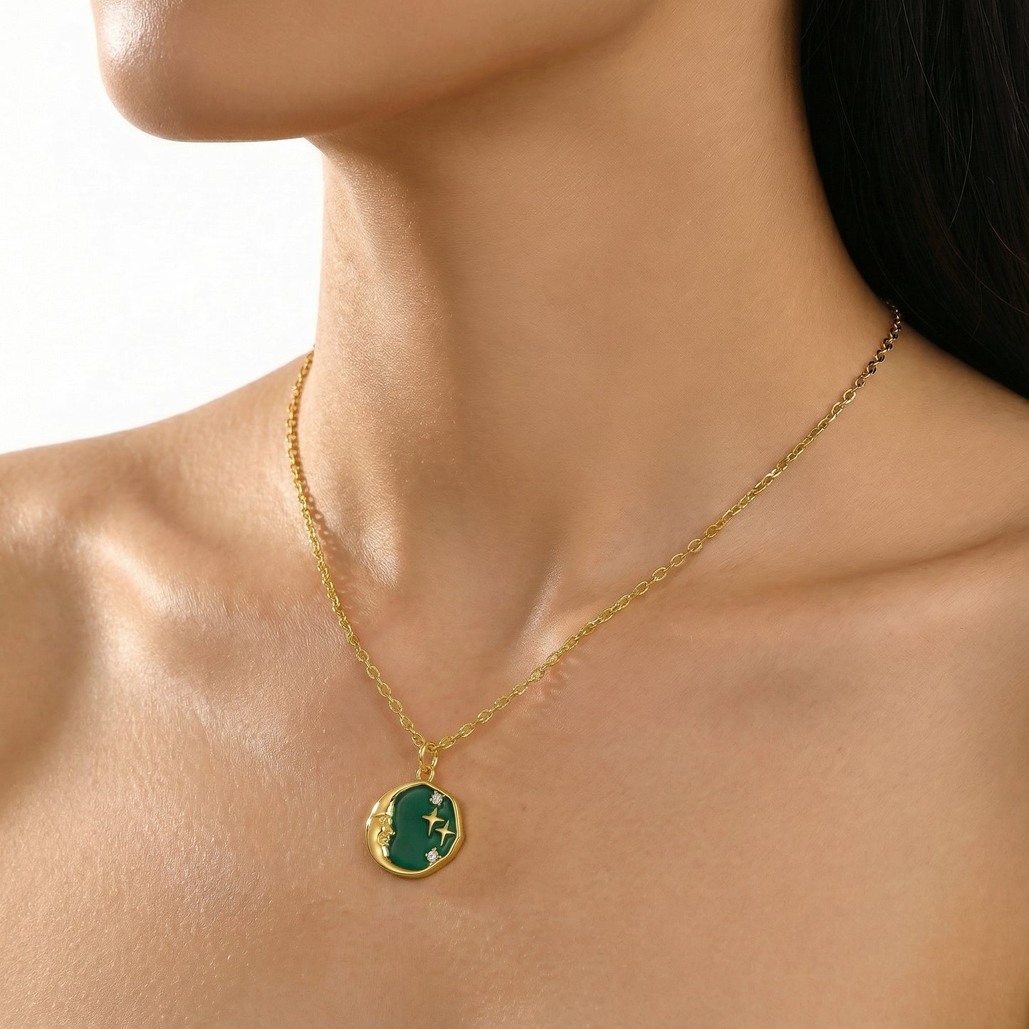 Collier Drape en argent