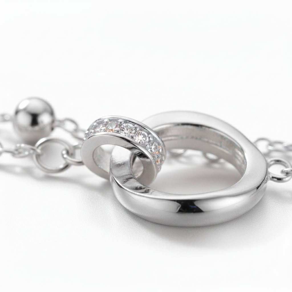 Bracelet Satin en argent