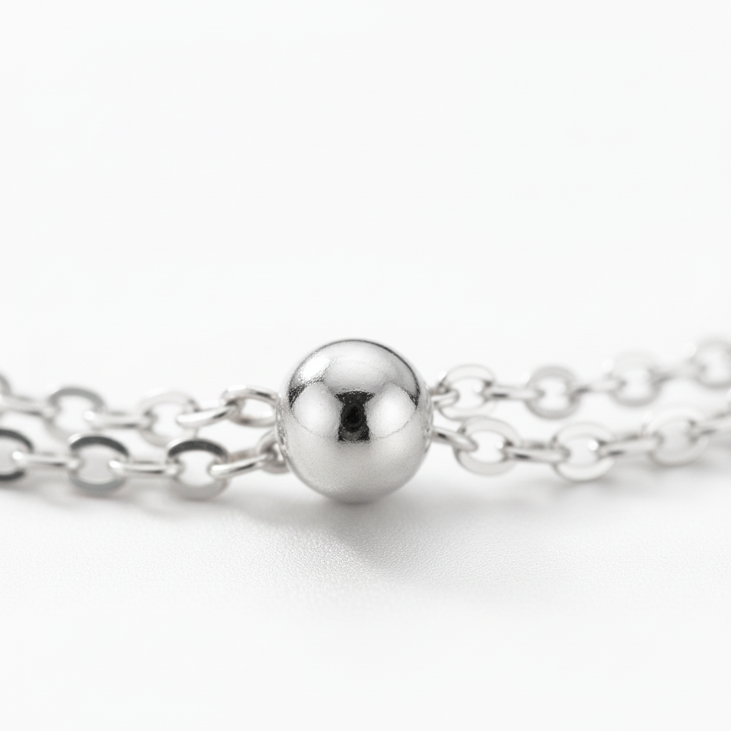 Bracelet Satin en argent