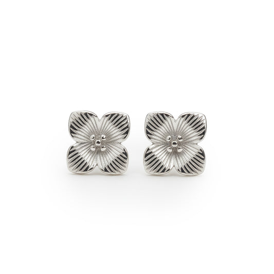 Bloom Silver Earring