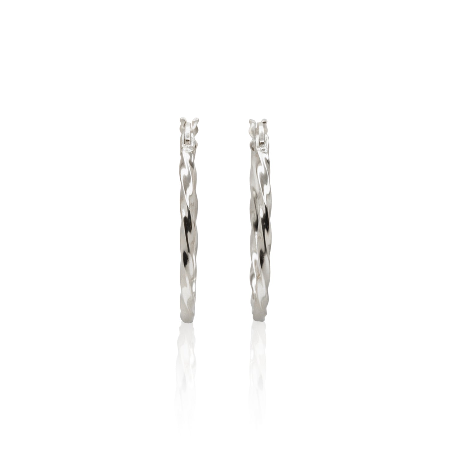 Boucles d'oreilles Chord en argent