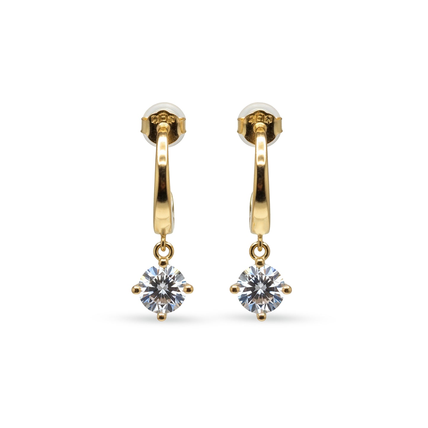 Boucles d'oreilles Echo en argent