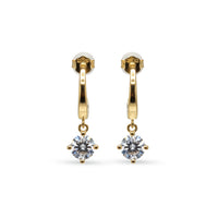 Boucles d'oreilles Echo en argent
